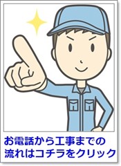 エアコン工事の流れ