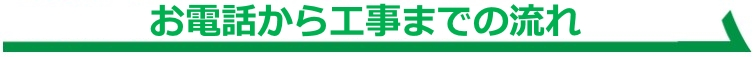 エアコン工事の流れ